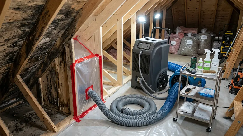 Attic Mold Remediation