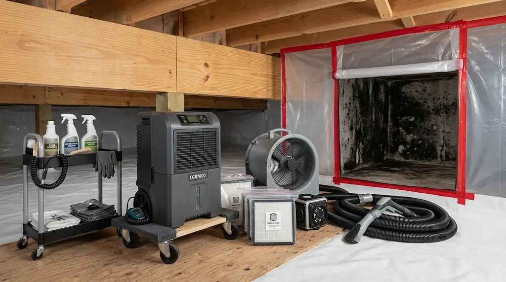 crawl space mold removal