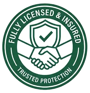 licensed and insured badge